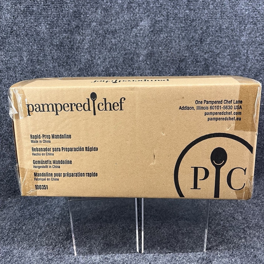 Brand New Pampered Chef's Rapid Prep Upright Mandolin Slicer & Dicer- 100351